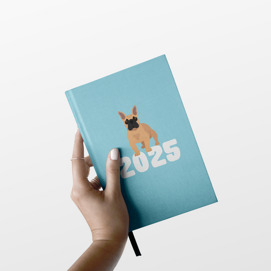 French Bulldog 2025 Diary