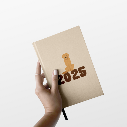 Golden Retriever 2025 Diary