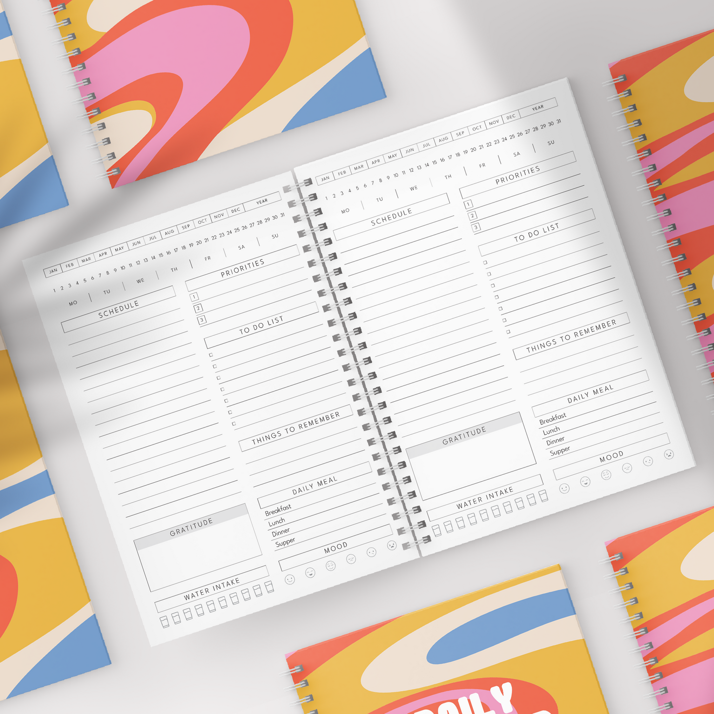 Retro Daily Planner