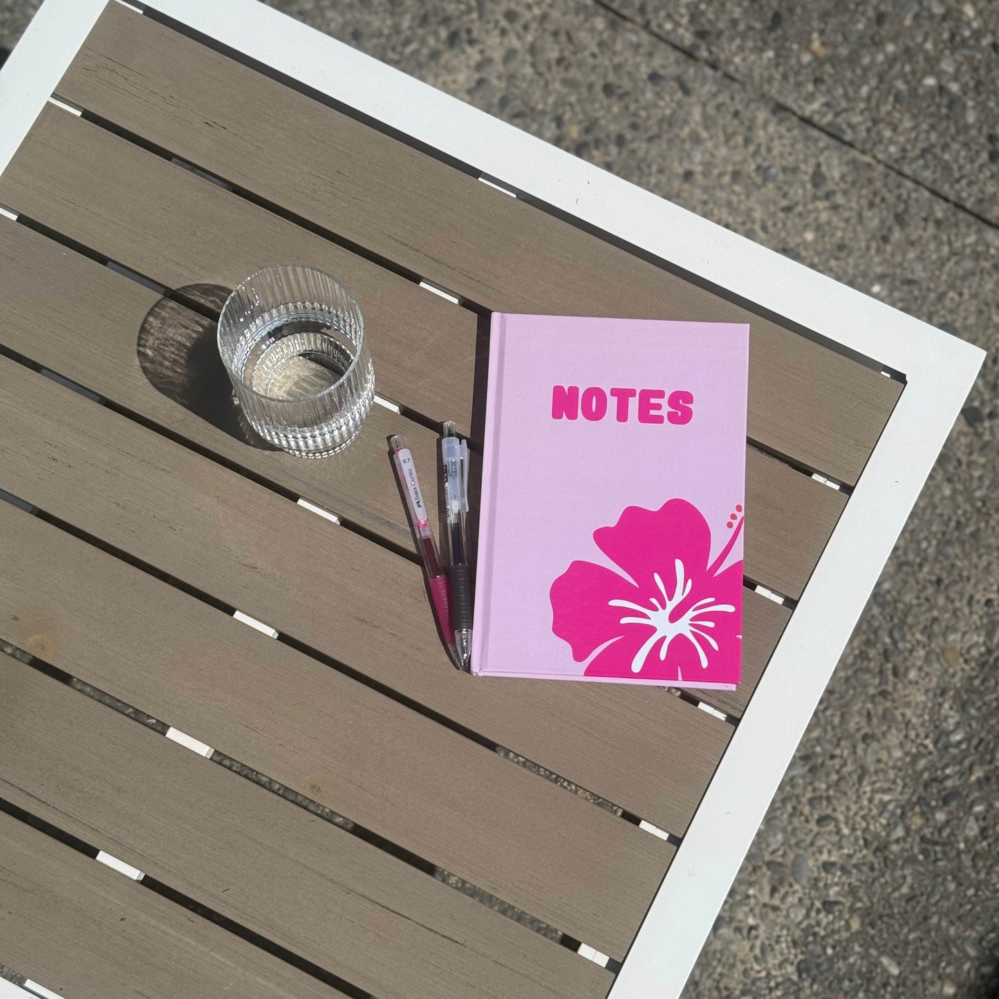 Pink Hibiscus Notebook